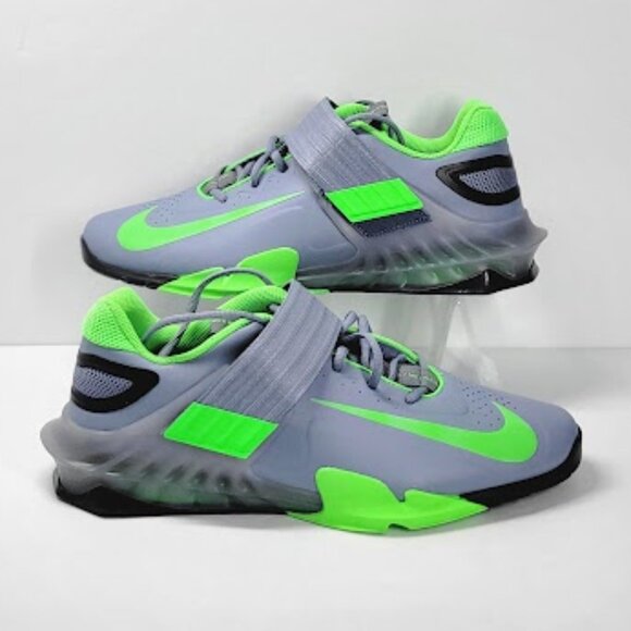 NIKE MEN\'S savaleos weightlifting shoes gray CV5708-401 Size 13 NEW main image 4